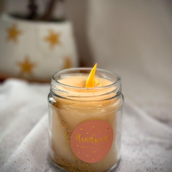 Champagne Dust – Gold Glitter Soy Candle